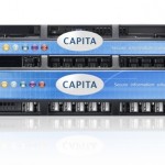 Capita corporate branding on OEM server bezel