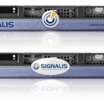 SIGNALIS custom rack server bezel design